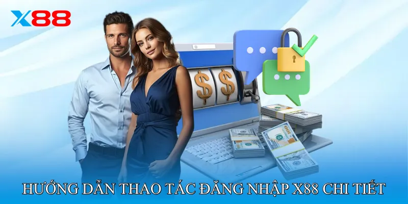 Hướng dẫn thao tác Đăng Nhập X88 chi tiết
